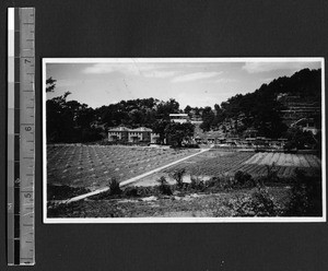 Agriculture facilities of Fukien Christian University, Fuzhou, Fujian, China, 1937