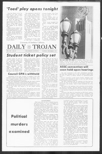 Daily Trojan, Vol. 64, No. 47, December 02, 1971