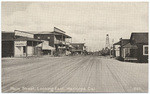 Main Street, looking east, Maricopa, Cal. # 665