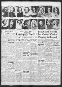 Daily Trojan, Vol. 41, No. 35, October 28, 1949
