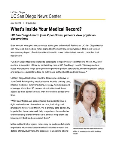 What’s Inside Your Medical Record?