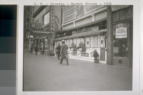 San Francisco - Market Street - 1934