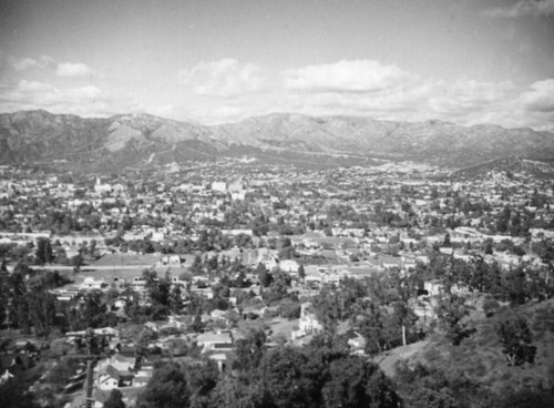 Glendale panorama triptych, center