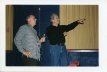 Tom Musca and actor Edward James Olmos, 2002