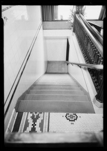 Stairway of Boos Brothers, 648 South Broadway, Los Angeles, CA, 1935