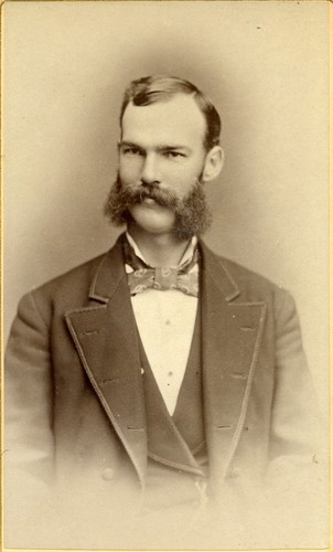 Unidentified man associated with James A. Clayton