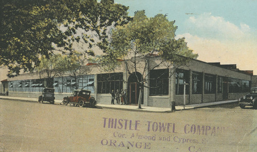 Thistle Towel Company, Orange, California, ca. 1920