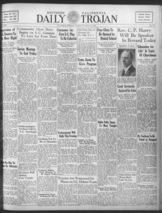 Daily Trojan, Vol. 25, No. 37, November 14, 1933