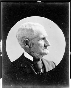 Portrait of Amos Throop, founder of Throop College (later California Institute of Technology), August 2, 1893