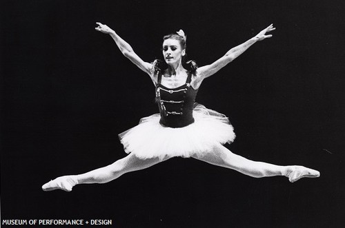 Ludmila Lopukhova in George Balanchine's Stars and Stripes, 1986