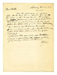 Letter from John Henry Dockweiler to Isidore B. Dockweiler, October 13, 1917