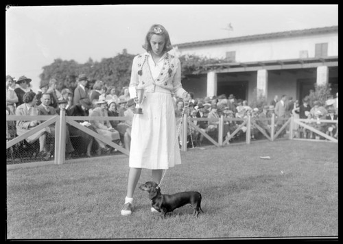 Pet show, Polytechnic Elementary School, 1030 East California, Pasadena. June 1939