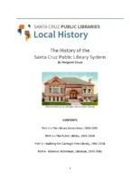 The History of the Santa Cruz Public Library System