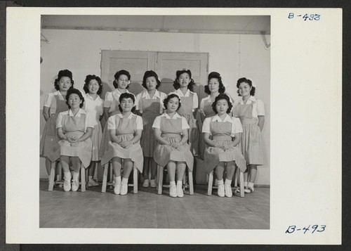 Kiyoko Tatsukawa, former high school student from Huntington Beach, California, and a graduate of the spring 1943 class in Nurse's