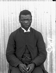 African man, Pretoria, South Africa, ca. 1896-1911