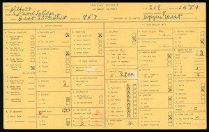 WPA household census for 857 EAST 20TH STREET, Los Angeles