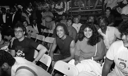 Spectators at Boxing Match, Las Vegas, 1983