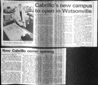 Cabrillo's new campus to open in Watsonville