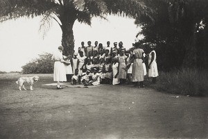 Girls in training, Church Missionary Society, Nigeria, 1936