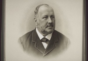 Eduard Preiswerk. Comitee-Mitglied. Er starb am 2. April 1895
