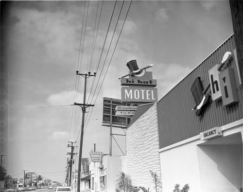 Hi Hat Motel, Los Angeles, ca. 1965