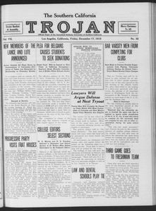 The Southern California Trojan, Vol. 7, No. 52, December 17, 1915