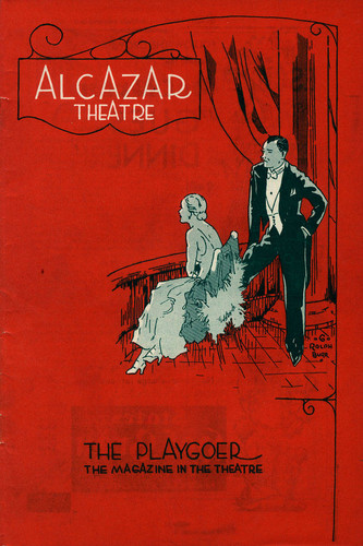 [Cover of the Alcazar Theatre program]