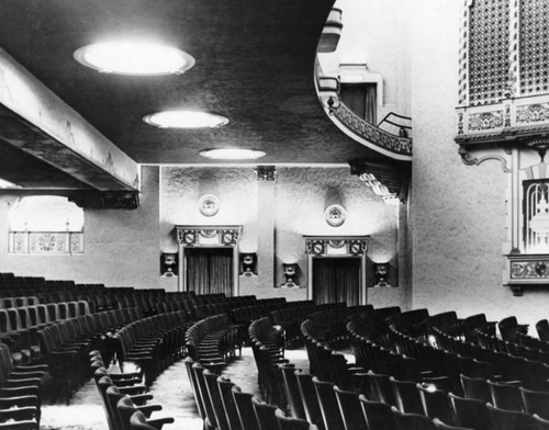 Auditorium interior, Figueroa Theatre