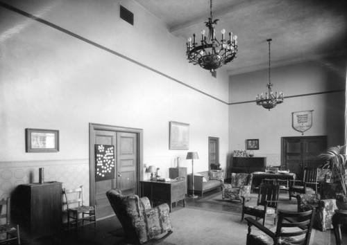 Community room in the Patriotic Hall
