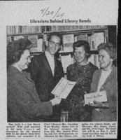 Librarians behind library bonds