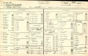 WPA household census for 1648 WEST 83RD STREET, Los Angeles County