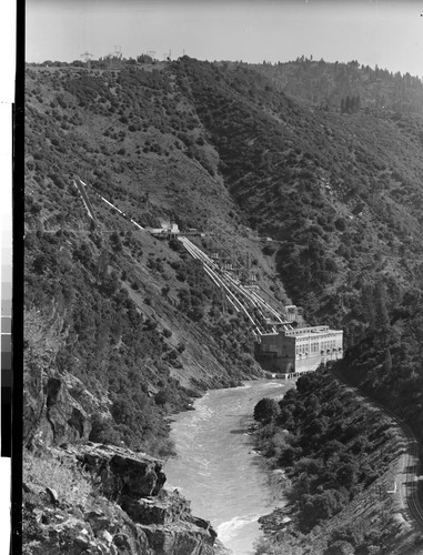 "Las Plumas Power House," Near Oroville, Calif. In Feather River Canyon