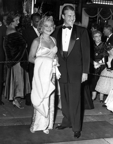 Sonja Henie and George Reeves