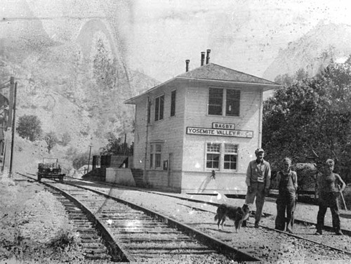 Bagby Station, Yosemite Valley Railway