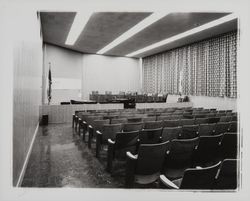 Board of Supervisors chambers, Santa Rosa, California, 1960
