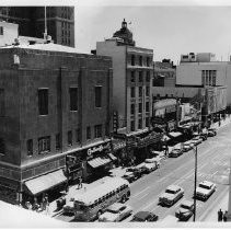 IOOF Temple, State Theater, Hotel Sequoia and Hart's Cafeteria