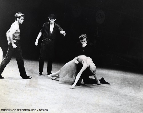 San Francisco Ballet dancers in Christensen's Filling Station, circa 1966