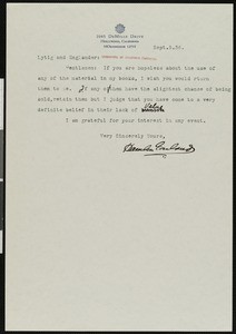 Hamlin Garland, letter, 1936-09-05, to Lichtig and Englander