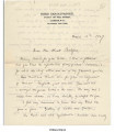 Letter from Piero Sansalvadore to Mrs. Olcott Bickford, March 11, 1947