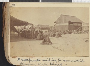 Sick parade, Dodoma, Tanzania, July-November 1917