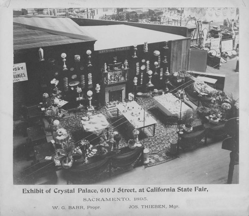 Crystal Palace Pottery Exhibit at California State Fair
