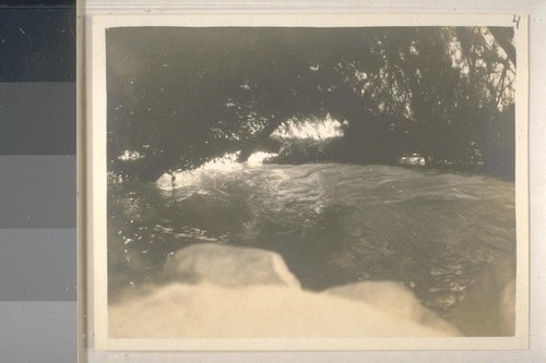 Salmon spearing huts; 1907; 6 prints, 5 negatives