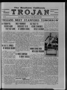 The Southern California Trojan, Vol. 10, No. 11, March 28, 1919