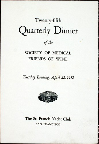 Twenty-fifth Quarterly Dinner