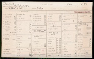 WPA household census for 1030 S GRANDE VISTA AVE, Los Angeles