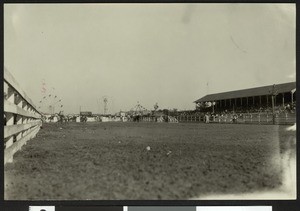 Scene at the Ventura County Fair in Seaside Park, Ventura, ca.1930