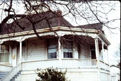 Queen Anne house at 722 Morgan Street, Santa Rosa, California, 1976