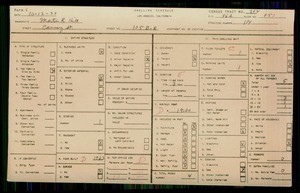 WPA household census for 105 CANNERY ST, Los Angeles County