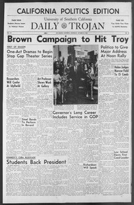 Daily Trojan, Vol. 54, No. 22, October 24, 1962