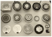 Clock radio face parts
